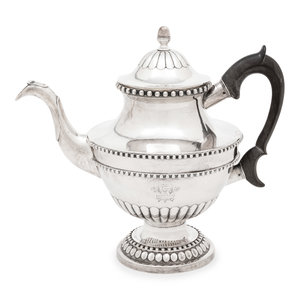 A Russian Silver Teapot
Maker's