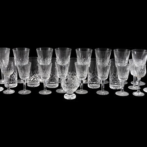 A Group of Waterford Lismore Glass