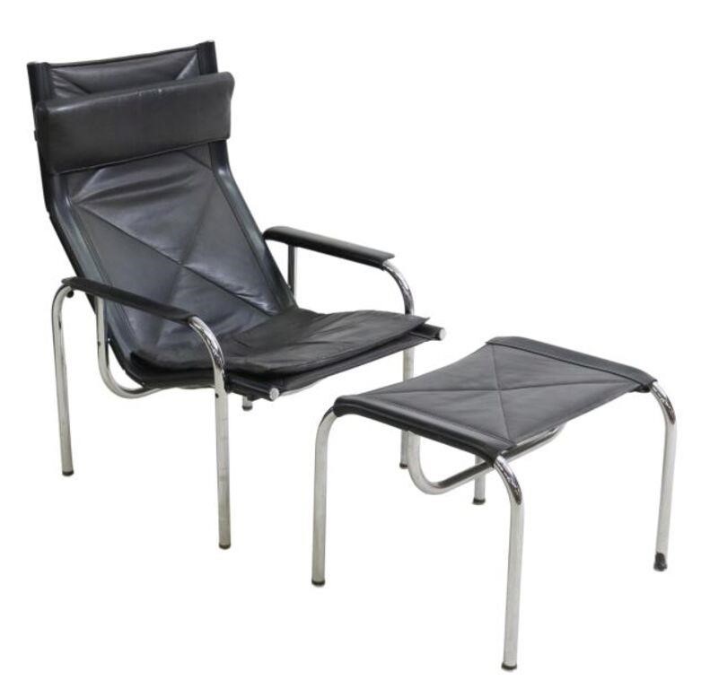 (2) EICHENBERGER STRASSLE LOUNGE CHAIR