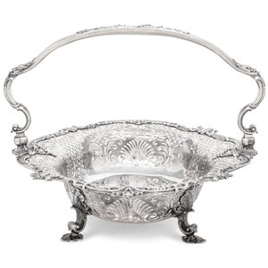 A George II Silver Basket Edward 2f6a4d