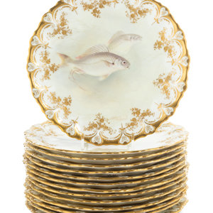 A Set of Fourteen Royal Doulton