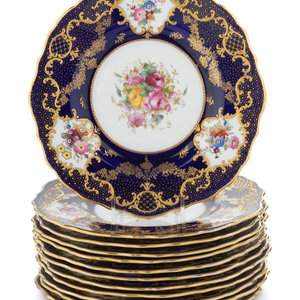 A Set of Twelve Spode Porcelain Plates
Retailed