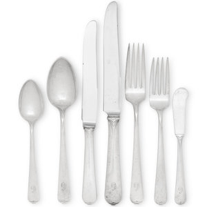 An American Silver Flatware Service
Wallace