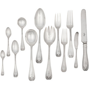 A Tiffany and Co. Silver Flatware