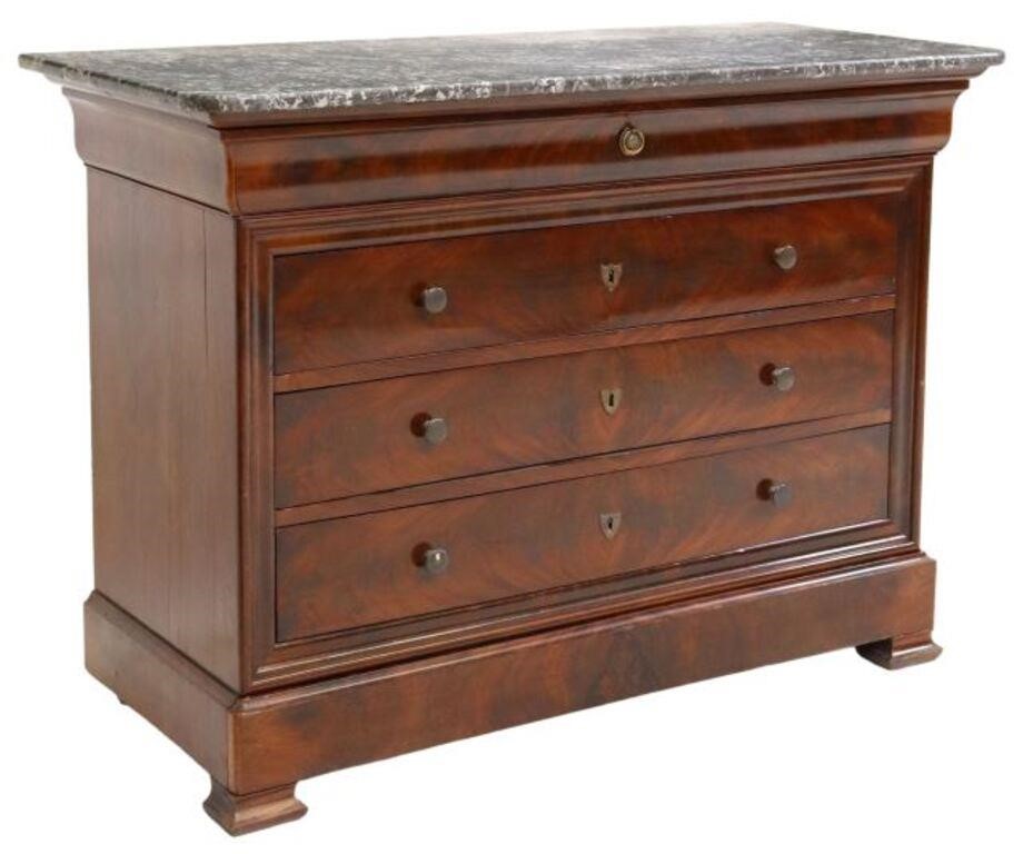 FRENCH LOUIS PHILIPPE MARBLE TOP 2f6bca