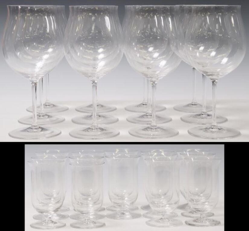 (26) RIEDEL STEMWARE, BURGUNDY