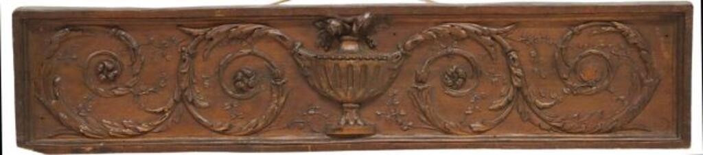 NEOCLASSICAL STYLE CARVED WALNUT 2f6cdf