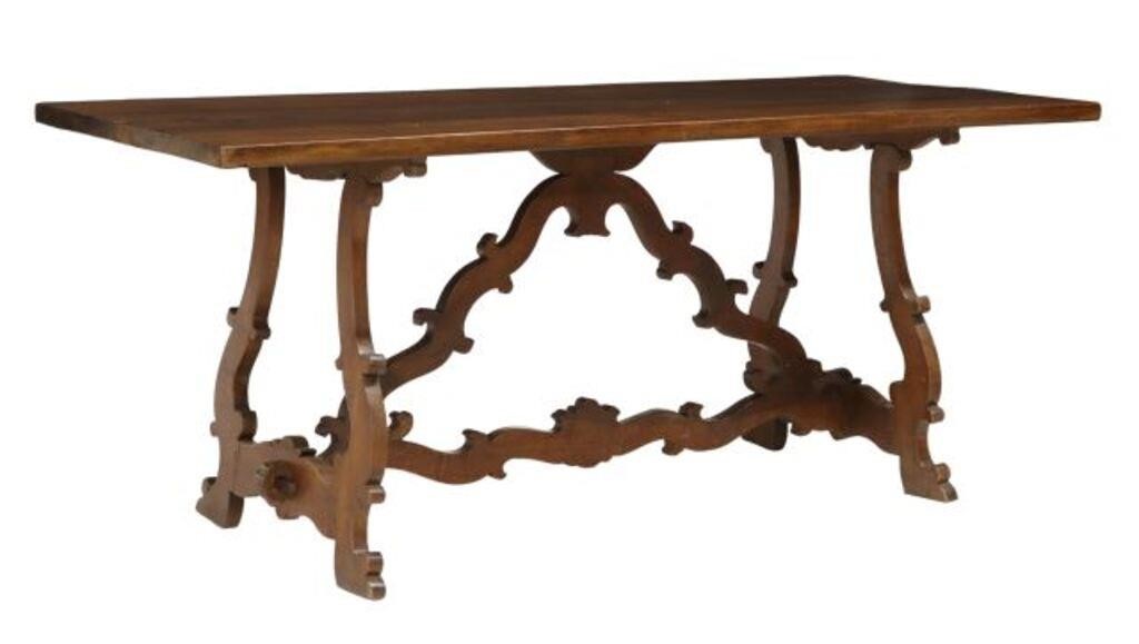 SPANISH BAROQUE STYLE WALNUT DINING 2f6d1d