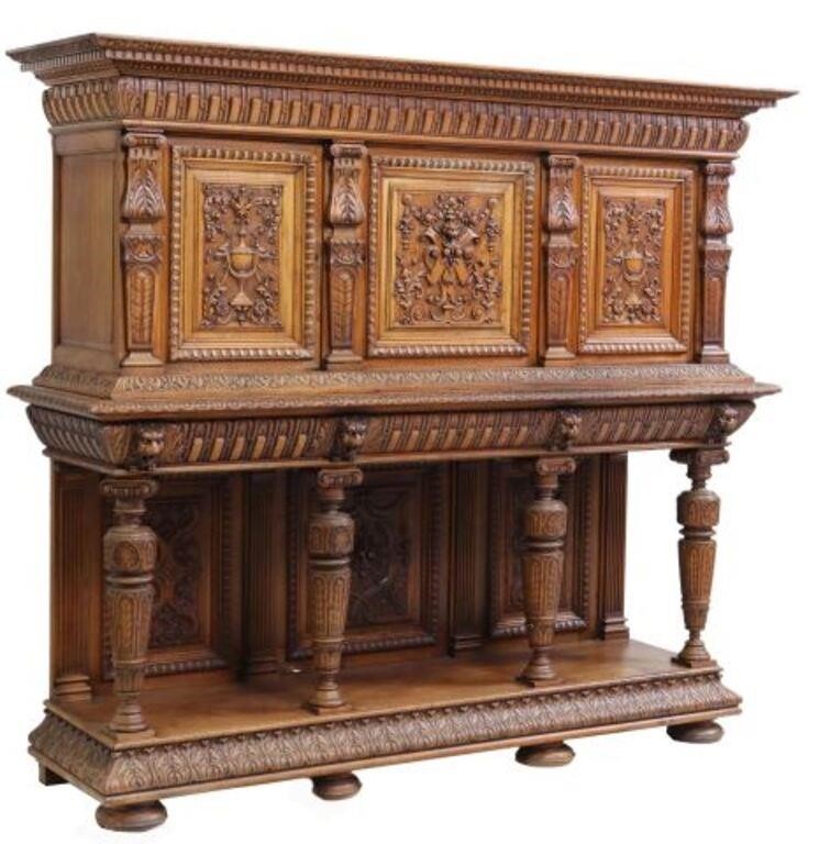FRENCH RENAISSANCE STYLE CARVED 2f6d5c