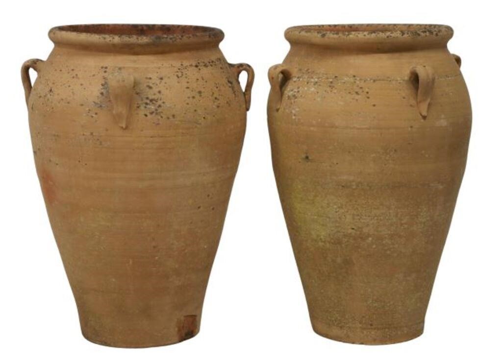 (2) CONTINENTAL TERRACOTTA OLIVE