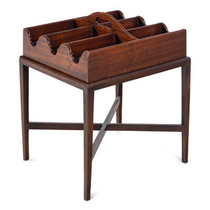 An English Mahogany Cutlery Caddy 2f6e24