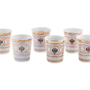 A Set of Six Khodynka Cup of Sorrows 2f6e8e