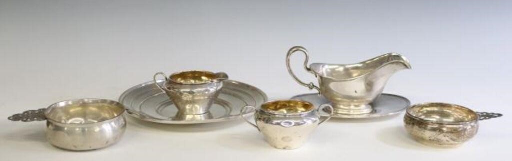 (8) STERLING SILVER SCRAP TABLEWARE