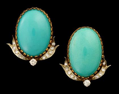 14 karat turquoise and diamond 4be44