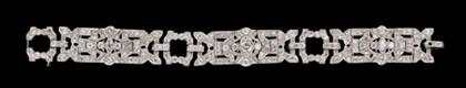 Platinum and diamond bracelet  4be4e