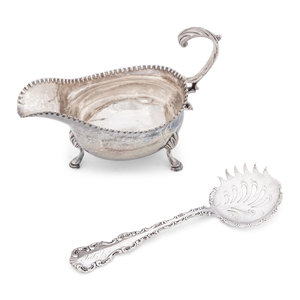 A George III Silver Sauce Boat