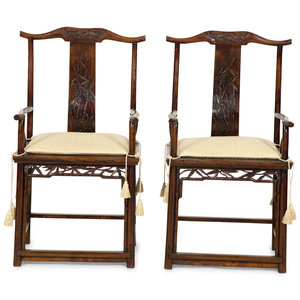 A Pair of Chinese Hardwood Ming 2f6f70