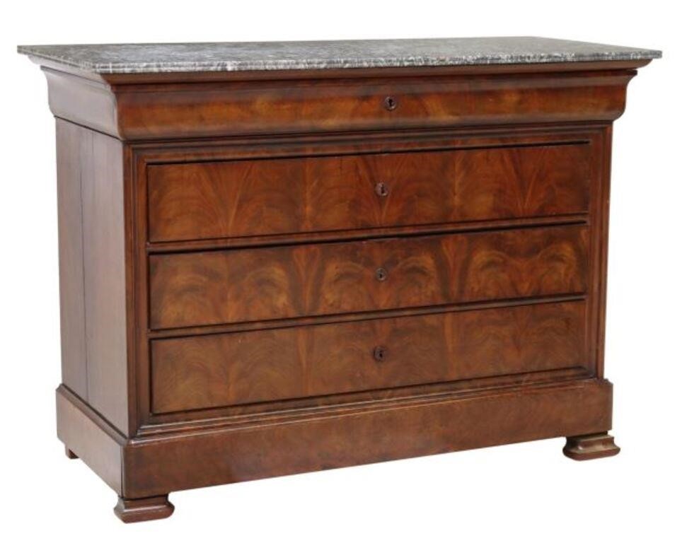 FRENCH LOUIS PHILIPPE MARBLE TOP 2f700d