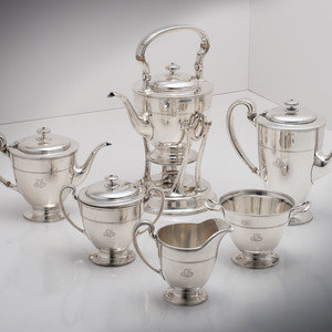 Tiffany & Co.
American, Early 20th Century
Six-Piece