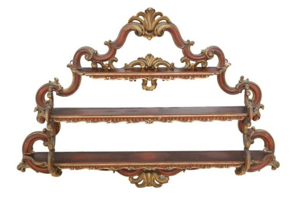 LOUIS XV STYLE PARCEL GILT WALL MOUNTED 2f70c0