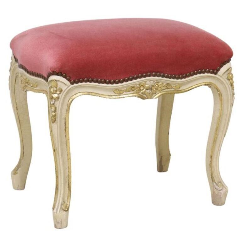 LOUIS XV STYLE VELVET UPHOLSTERED 2f718f