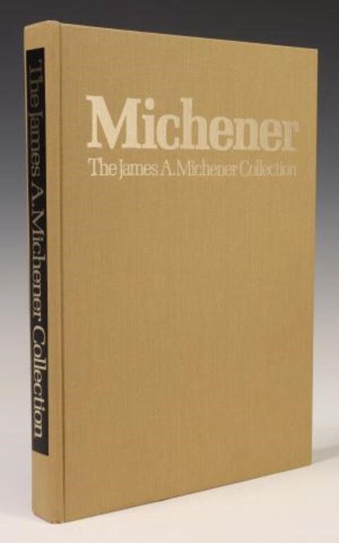 SIGNED ART BOOK THE JAMES A MICHENER 2f71c8