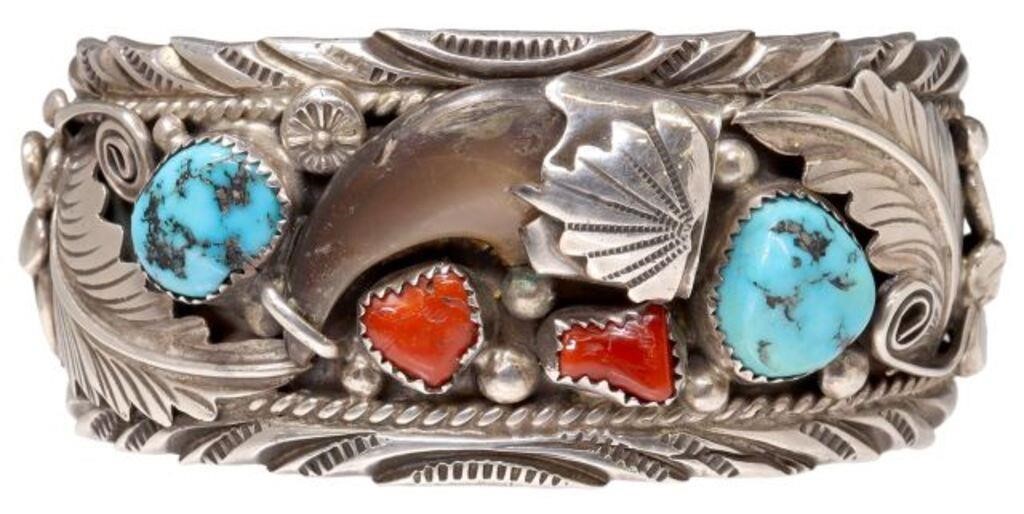 NATIVE AMERICAN STERLING CORAL 2f71e2