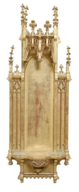 GOTHIC REVIVAL GILTWOOD ARCHITECTURAL