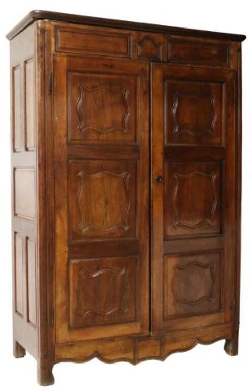 SPANISH BAROQUE STYLE WALNUT ARMOIRESpanish