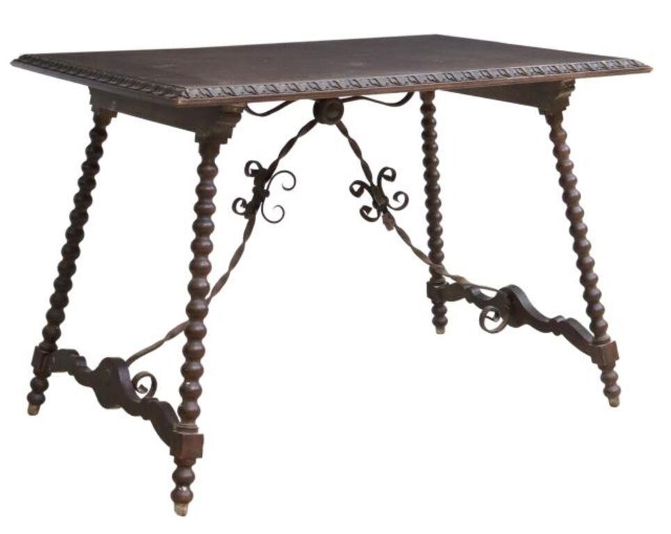 SPANISH BAROQUE STYLE TABLE WITH 2f7237
