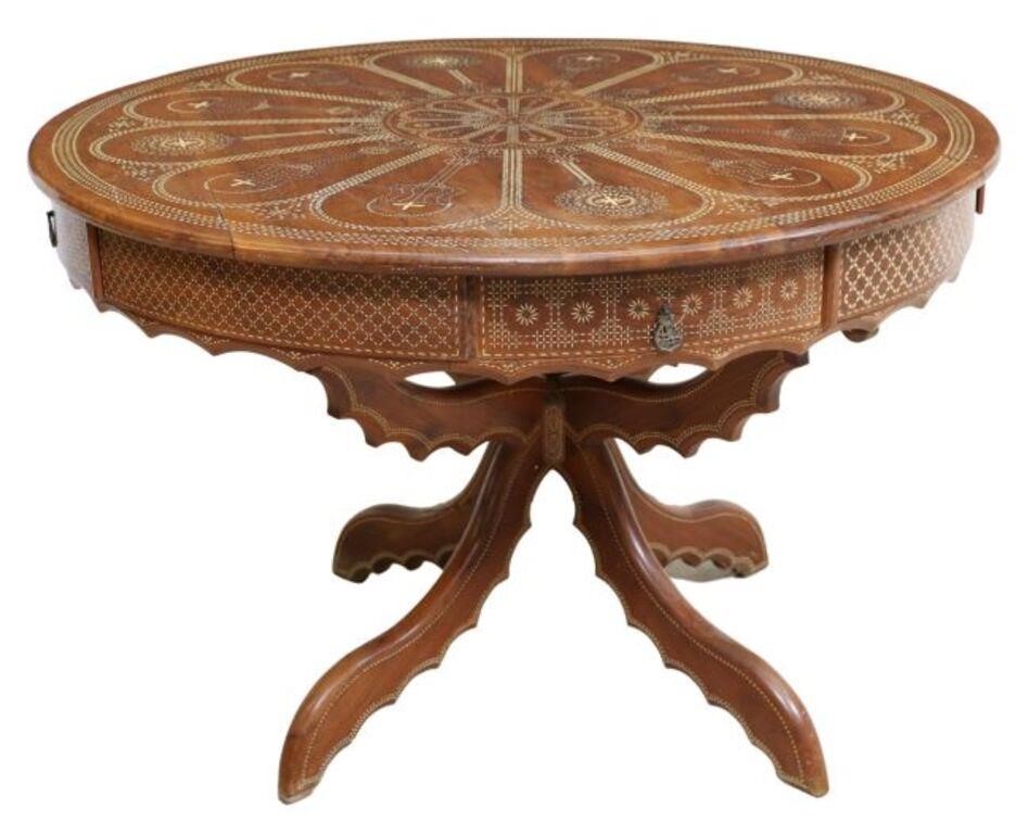 SPAIN CENTER TABLE WITH ECCLESIASTICAL 2f7290