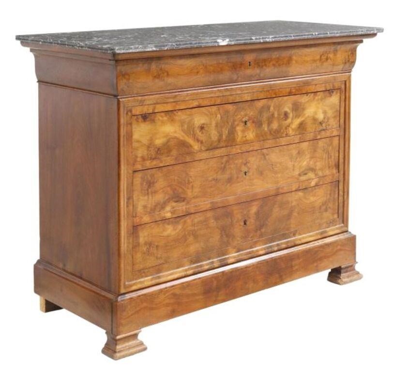 FRENCH LOUIS PHILIPPE MARBLE TOP 2f729f