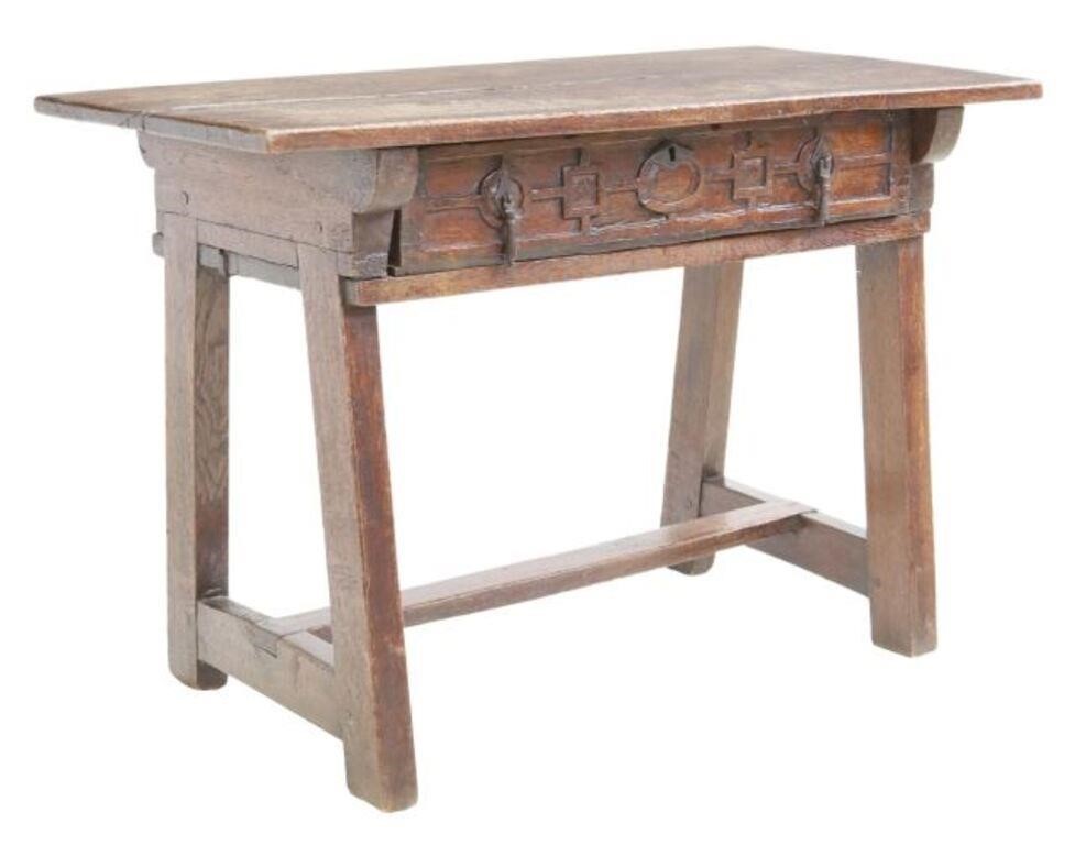 RUSTIC SPANISH BAROQUE STYLE OAK 2f72b4