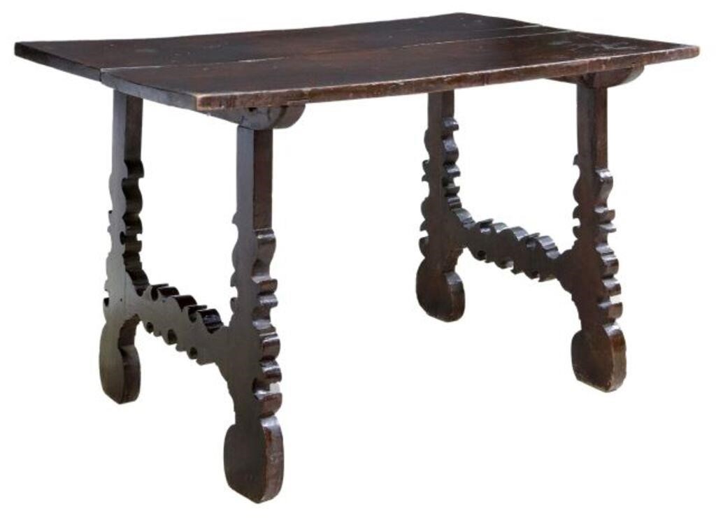 SPANISH BAROQUE STYLE TRESTLE TABLESpanish 2f7319