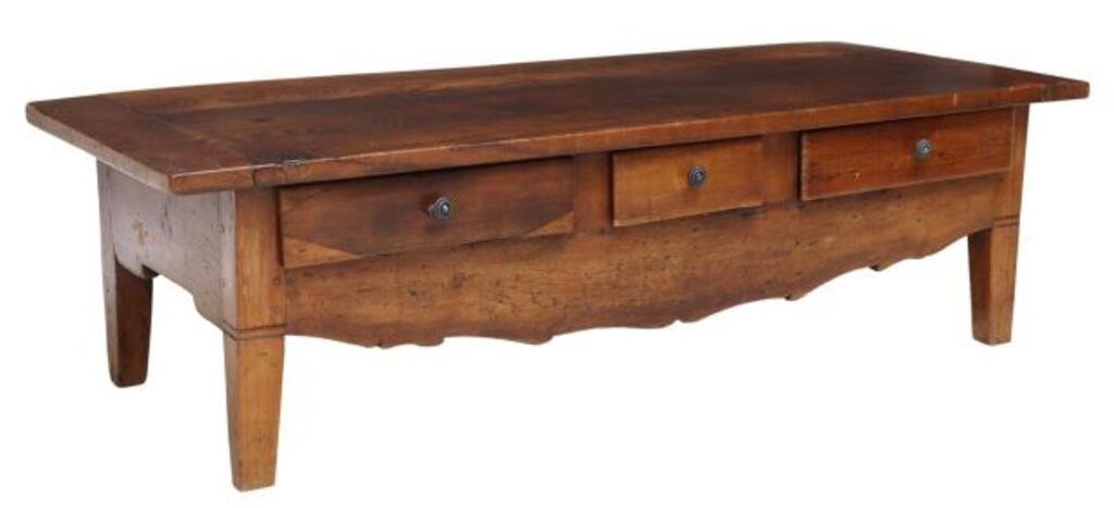 FRENCH PROVINCIAL MIXED WOOD 3 DRAWER 2f7329
