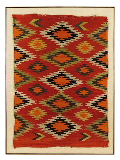 Navajo blanket circa late 19th 4bebe