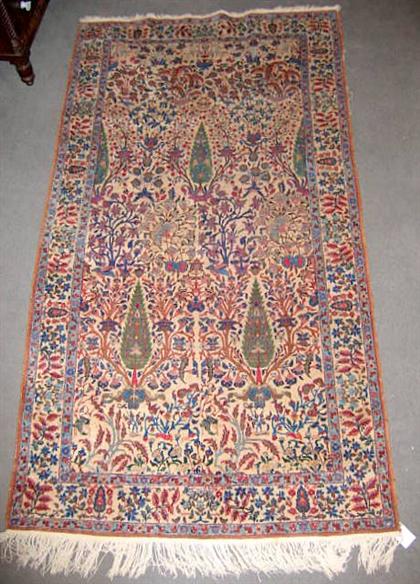 Laver Kerman rug southeast persia  4bec9