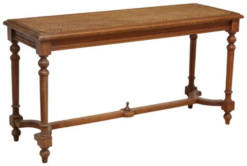 FRENCH LOUIS XVI STYLE CANED SEAT