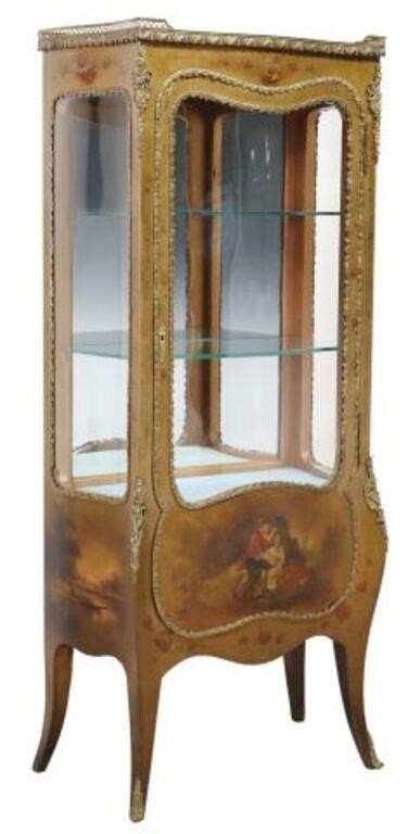 FRENCH VERNIS MARTIN STYLE VITRINE