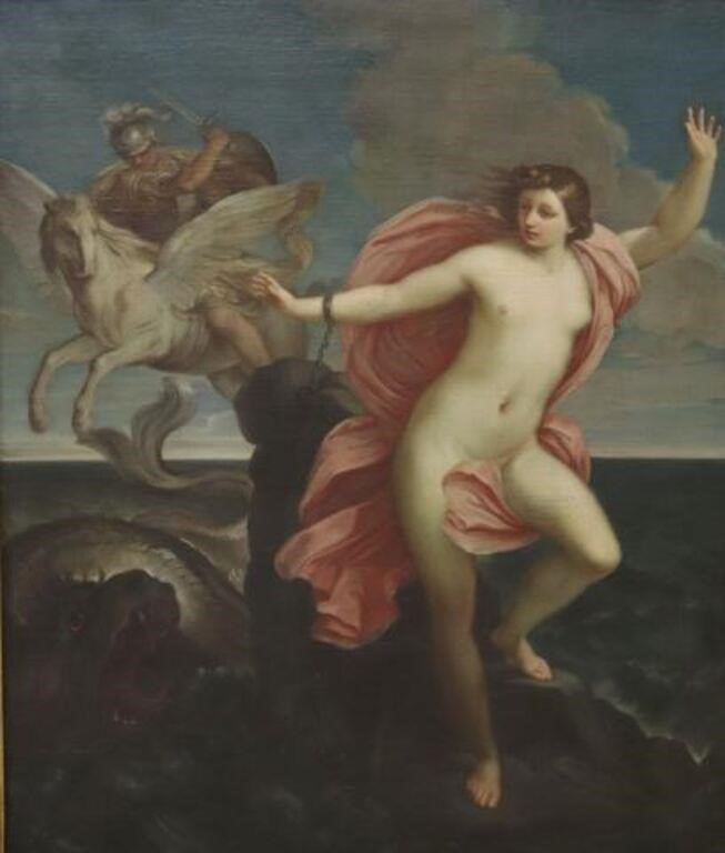 AFTER GUIDO RENI PAINTING PERSEUS 2f7411