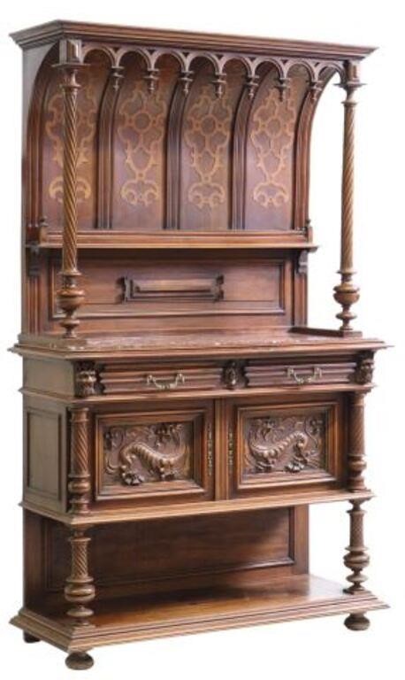 FRENCH RENAISSANCE REVIVAL CARVED 2f7455