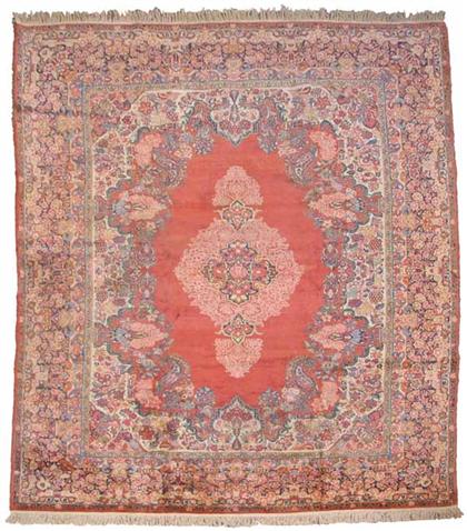 Sarouk carpet west persia circa 4bed6