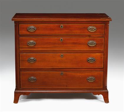 Federal inlaid cherry chest of