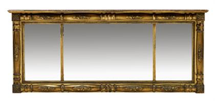 Classical giltwood overmantle mirror 4bb47