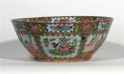 Chinese export porcelain Rose Mandarin