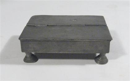 Pewter inkstand    19th century    Of