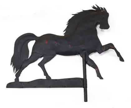 Sheet metal weathervane horse  4bb8e