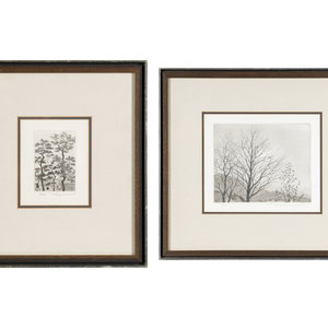 Tanaka Ryohei Japanese 1933 2019 Trees two 2f5451