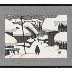 Kiyoshi Saito Japanese 1907 1997 Snow 2f544b