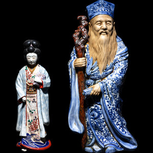 Two Japanese Porcelain Figures
the